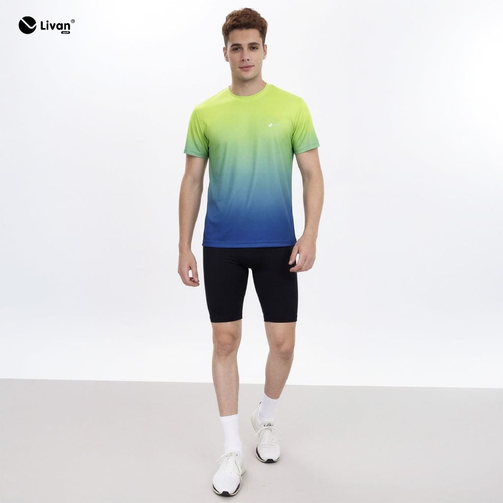 Áo T-shirt Nam Ombre LV25S04M224