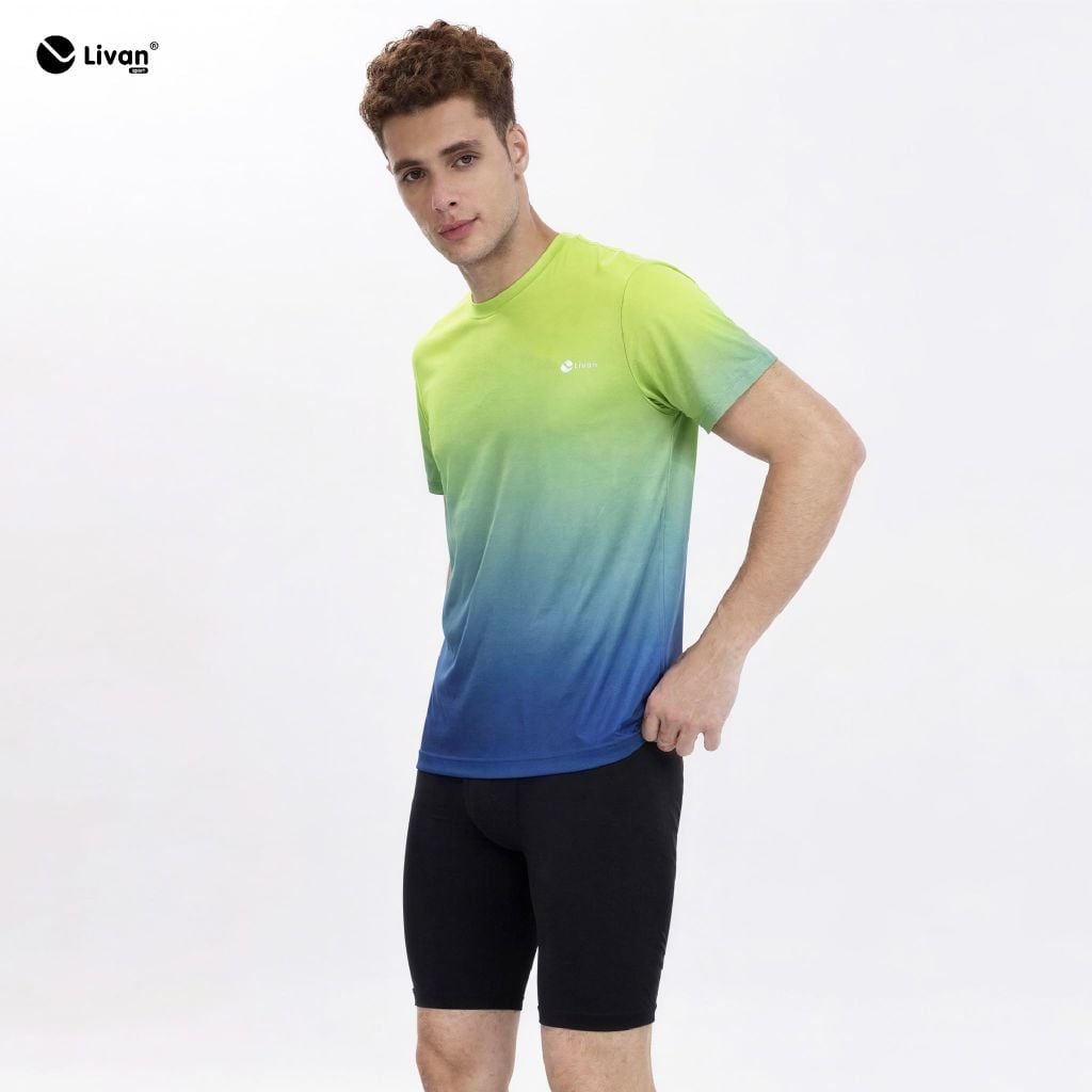 Áo T-shirt Nam Ombre LV25S04M224