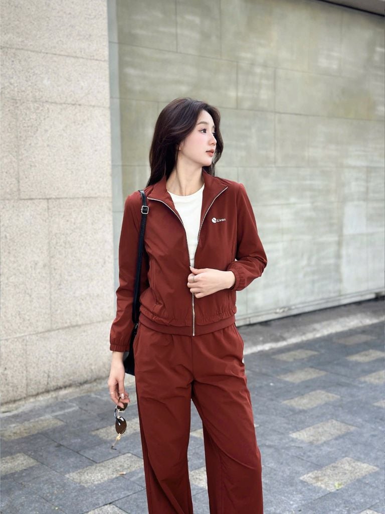 Bộ Gió Thể Thao Nữ Fit Livan LV25W04F523