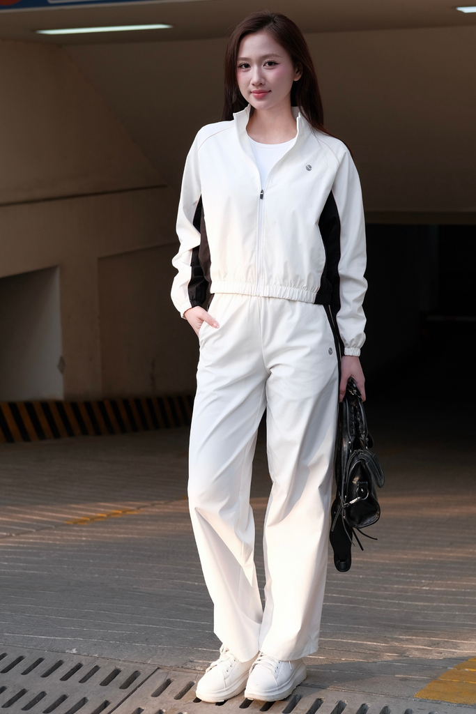 Áo Gió Nữ 2 Lớp Phối Màu LV25W04F621