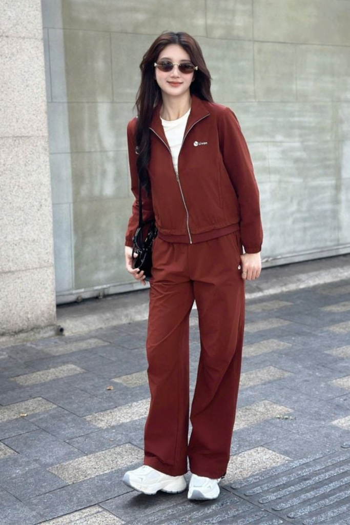 Bộ Gió Thể Thao Nữ Fit Livan LV25W04F523