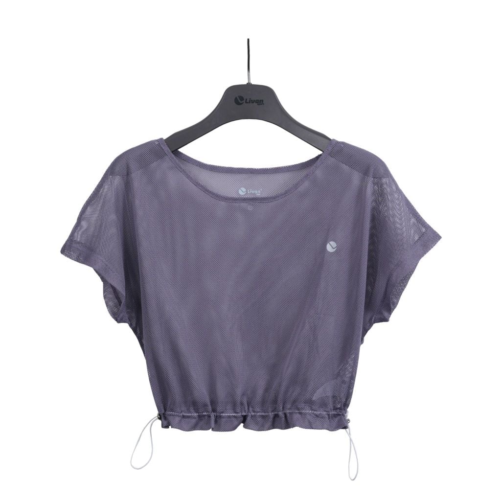 Áo Croptop Lưới Nữ Livan LV24N01F207