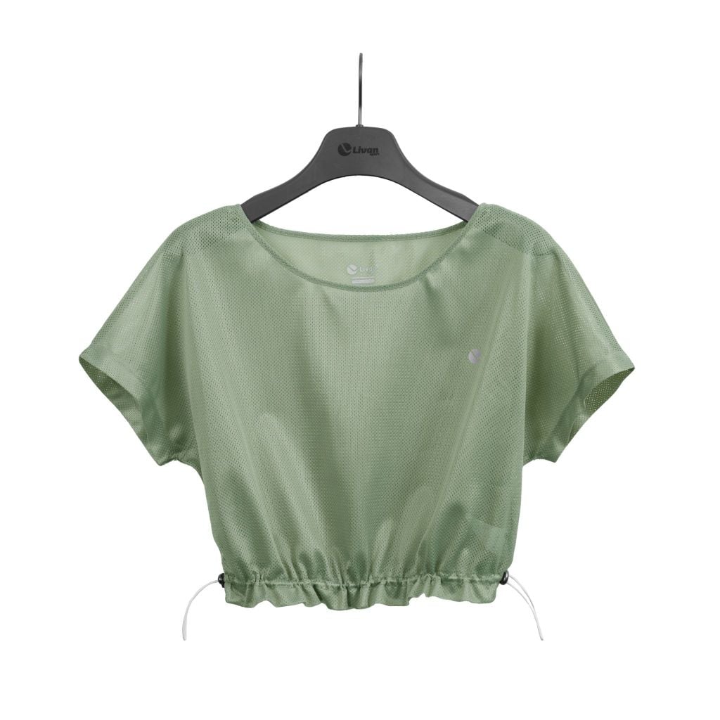 Áo Croptop Lưới Nữ Livan LV24N01F207