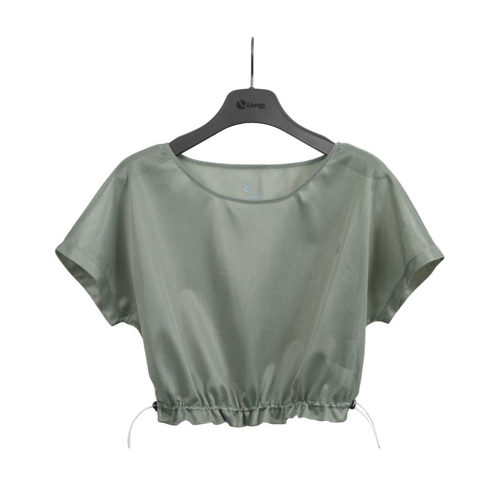 Áo Croptop Lưới Nữ Livan LV24N01F207