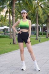 Quần short ôm LV26N01F323
