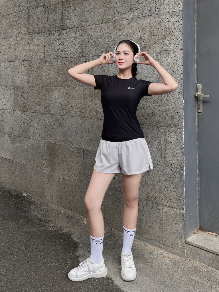 Áo T-shirt Running Nữ LV24N03F204