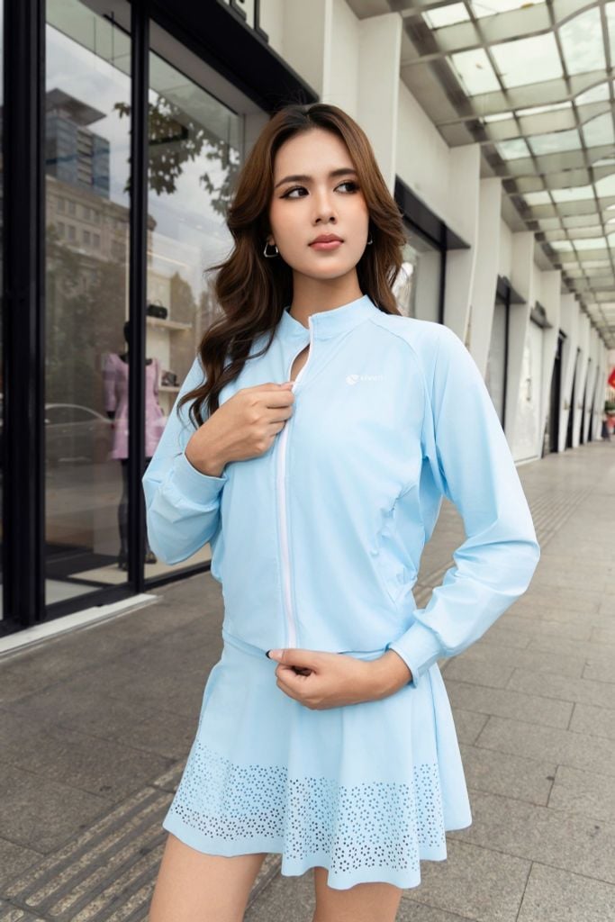 Áo Khoác Nữ Dệt Kim LV25W04F605