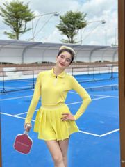 Áo Polo Dài Tay Nữ LV25W04F210