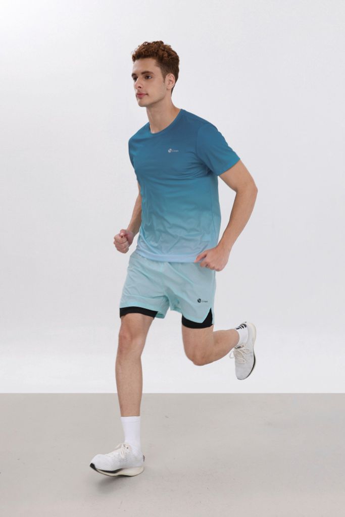 Áo T-shirt Nam LV25S04M224 Ombre