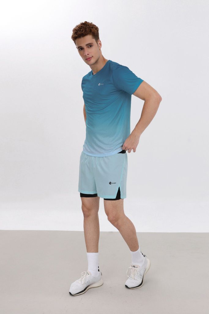 Quần Running 2 Lớp Nam LV25N03M306