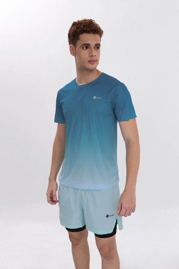 Áo T-shirt Nam Ombre LV25S04M224