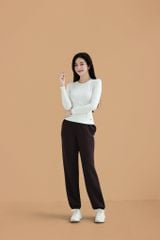 Áo Cổ Tròn Nỉ Nữ LV25W04F230