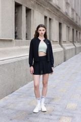 Áo Khoác Nữ Dệt Kim LV25W04F605