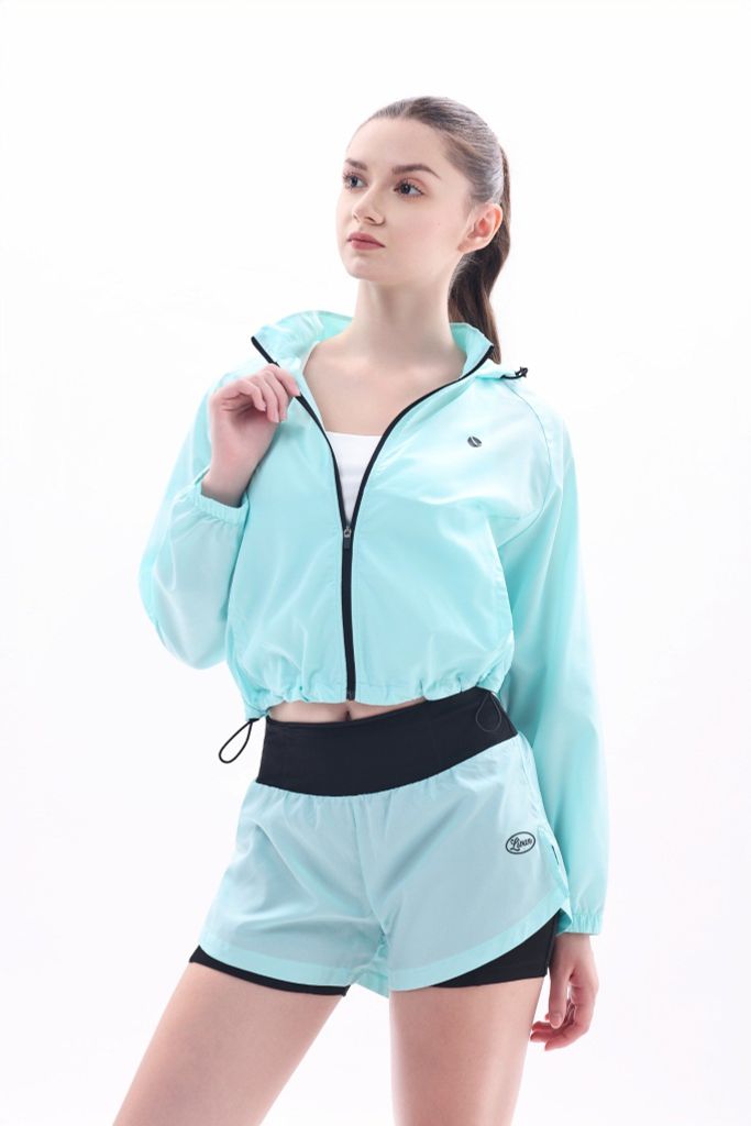 Áo Khoác Gió Nữ LV25W04F604 Siêu Nhẹ