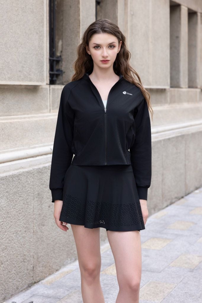 Áo Khoác Nữ Dệt Kim LV25W04F605