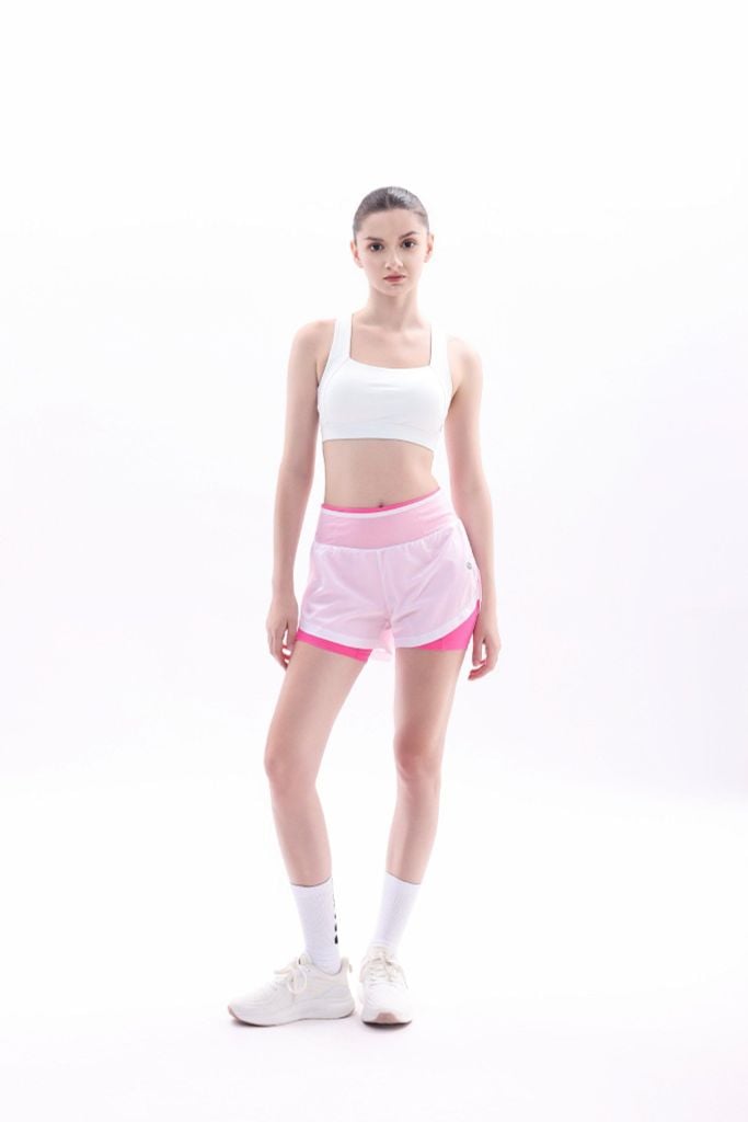 Quần Running 2 Lớp Nữ LV25N03F306