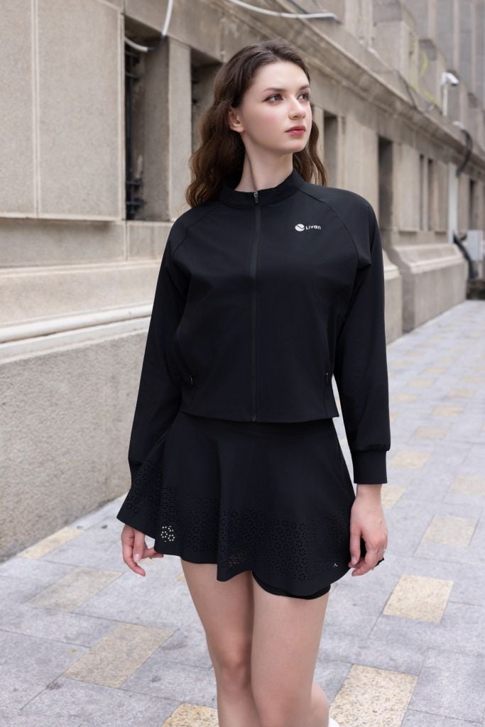 Áo Khoác Nữ Dệt Kim LV25W04F605