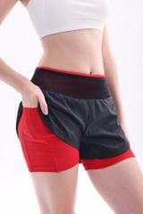 Quần Running 2 Lớp Nữ LV25N03F306