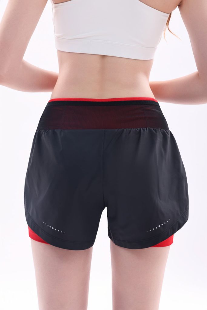 Quần Running 2 Lớp Nữ LV25N03F306