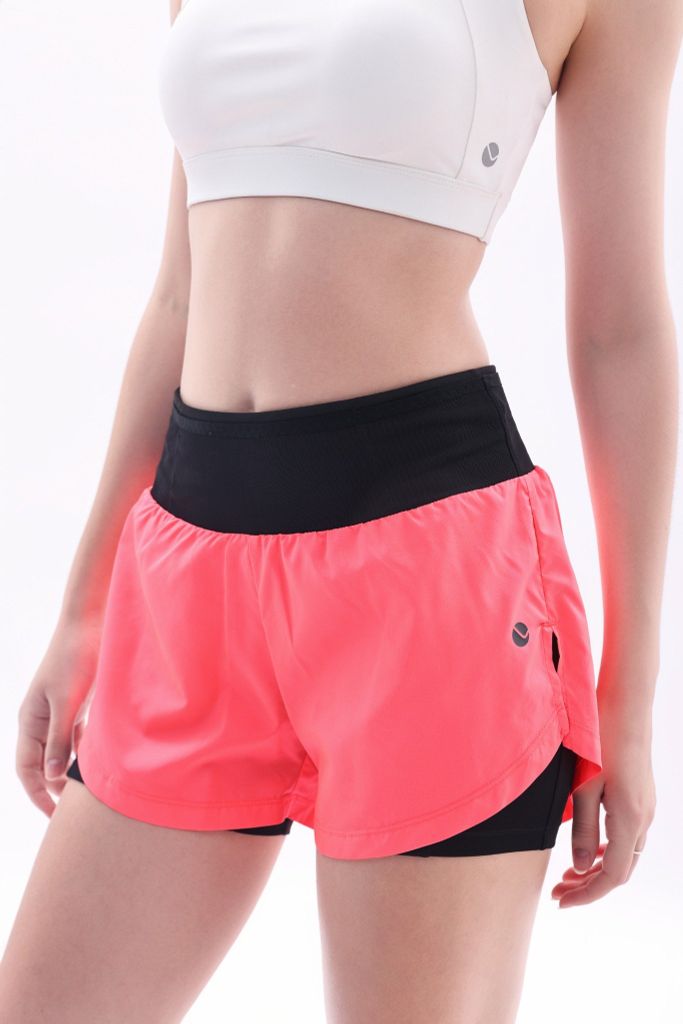 Quần Running 2 Lớp Nữ LV25N03F306