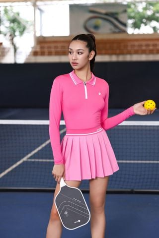 Áo Polo dài tay nữ LV25W04F210