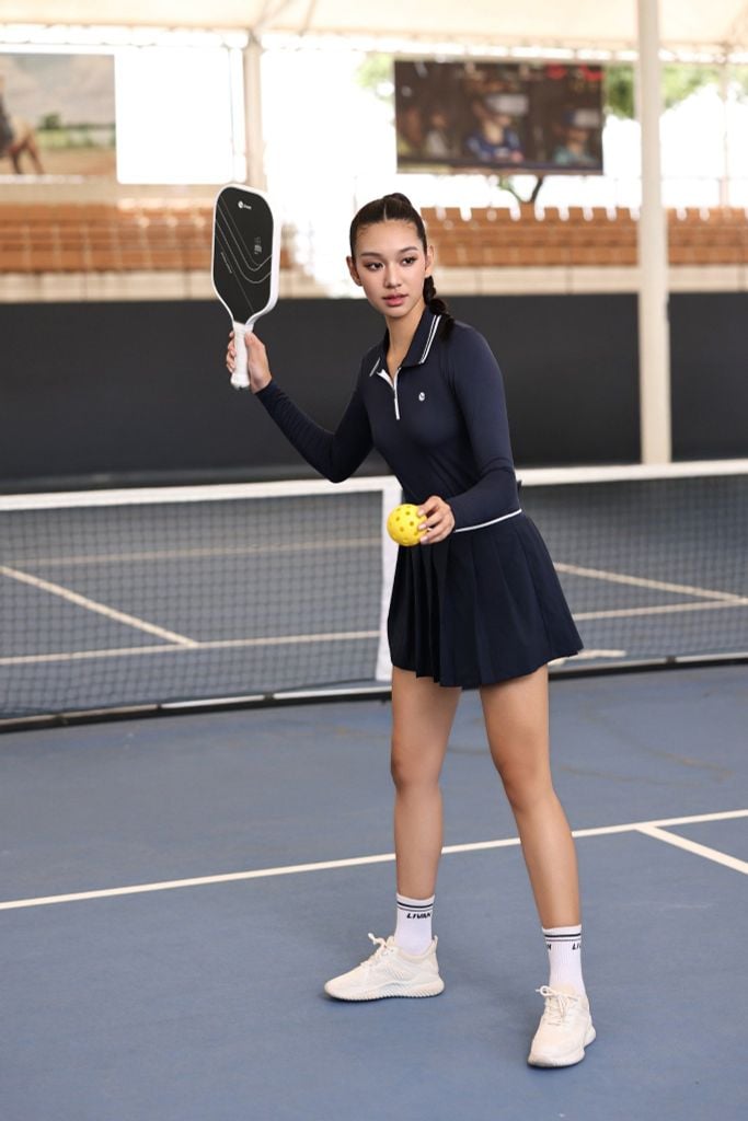 Áo Polo Dài Tay Nữ LV25W04F210