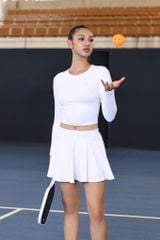 Áo Croptop Dài Tay Nữ LV25W04F227