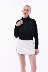 Áo Khoác Nỉ Nữ Cổ Cao LV25W04F608