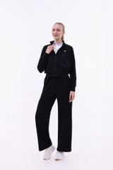 Áo Khoác Nỉ Nữ Cổ Cao LV25W04F608