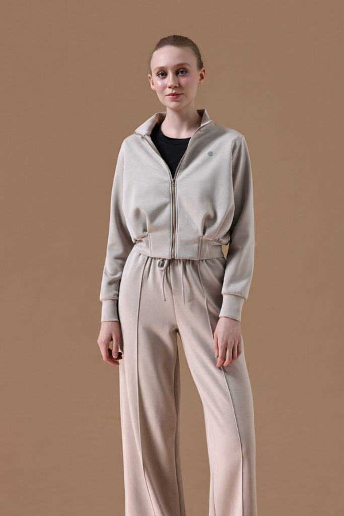 Quần Ống Suông Nỉ Nữ LV25W04F311