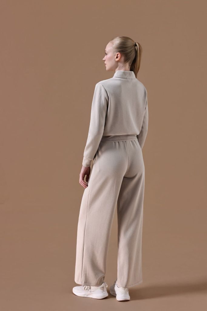 Quần Ống Suông Nỉ Nữ LV25W04F311