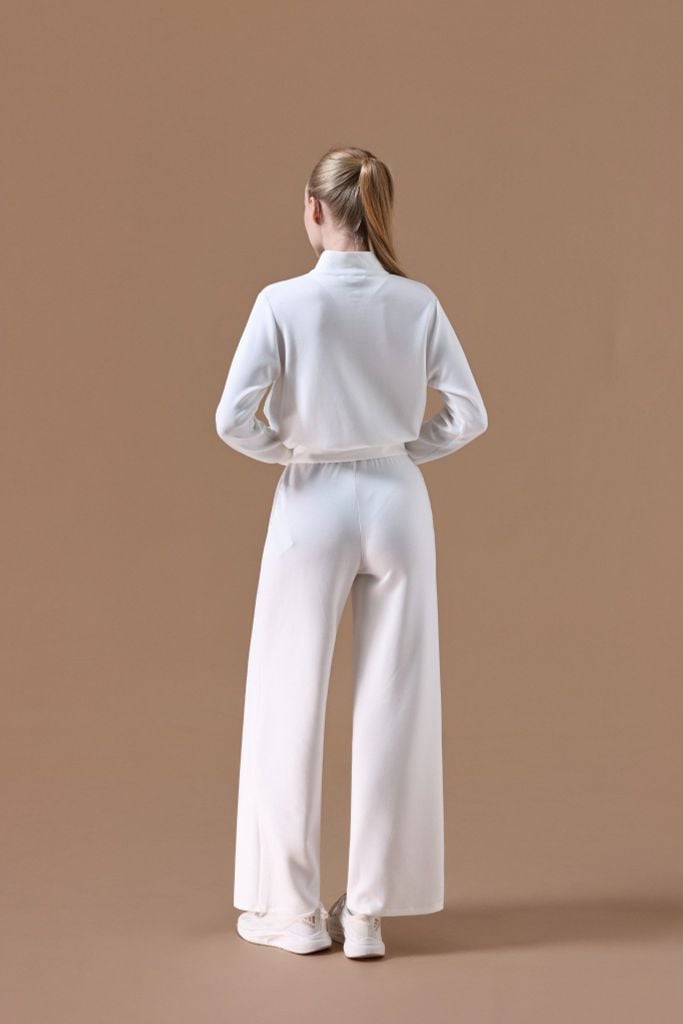 Quần Ống Suông Nỉ Nữ LV25W04F311