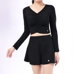 Áo Croptop Nữ Nhún Chun LV25W04F229