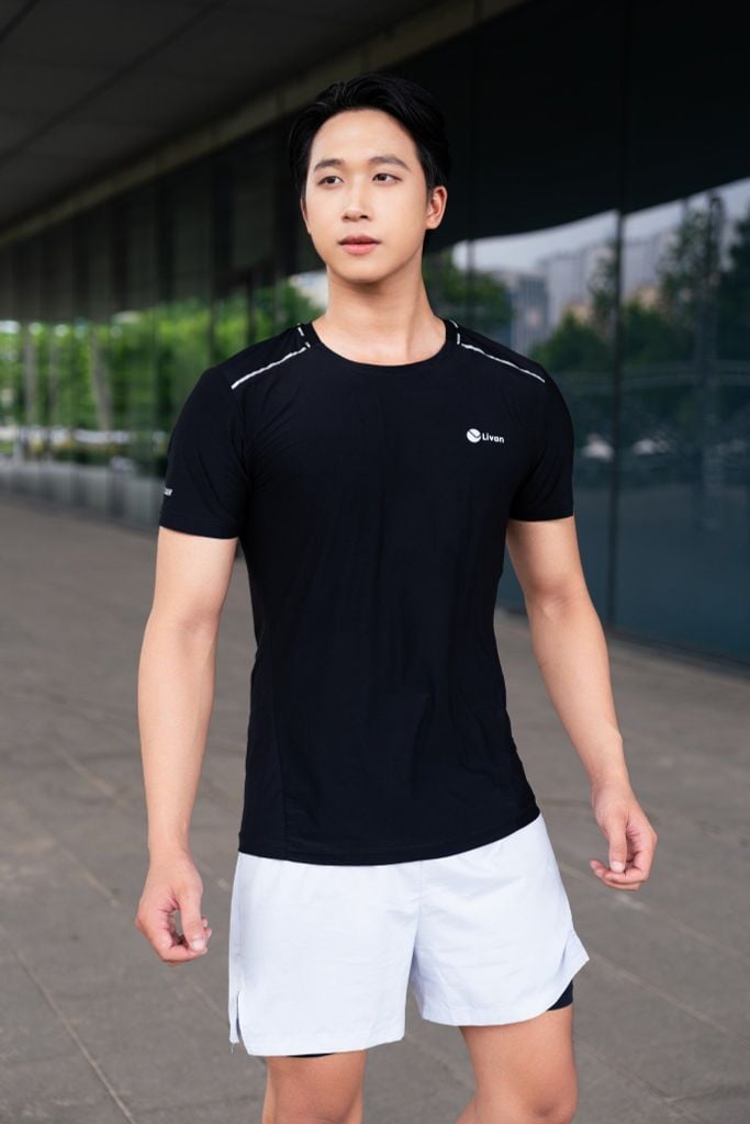 Áo T-shirt Running Nam LV24N03M204