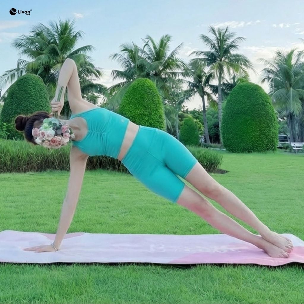 Quần Legging Đùi Nữ LV26N01F314