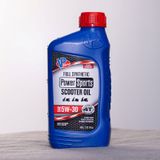  Dầu nhớt xe tay ga VP Powersports Scooter 4T Full Synthetic Ester Tech 5W30 0.8L 