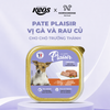Pate Plaisir vị Gà và rau củ cho chó trưởng thành (100g-300g)