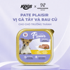 Pate Plaisir vị Gà tây và rau củ cho chó trưởng thành (100g-300g)