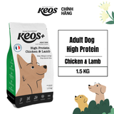  Keos+ High Protein for Adult Dog - Chicken & Lamb Flavor 