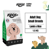 Keos+ for Adult Dog, Small Breeds – Lamb & Rice Flavor 