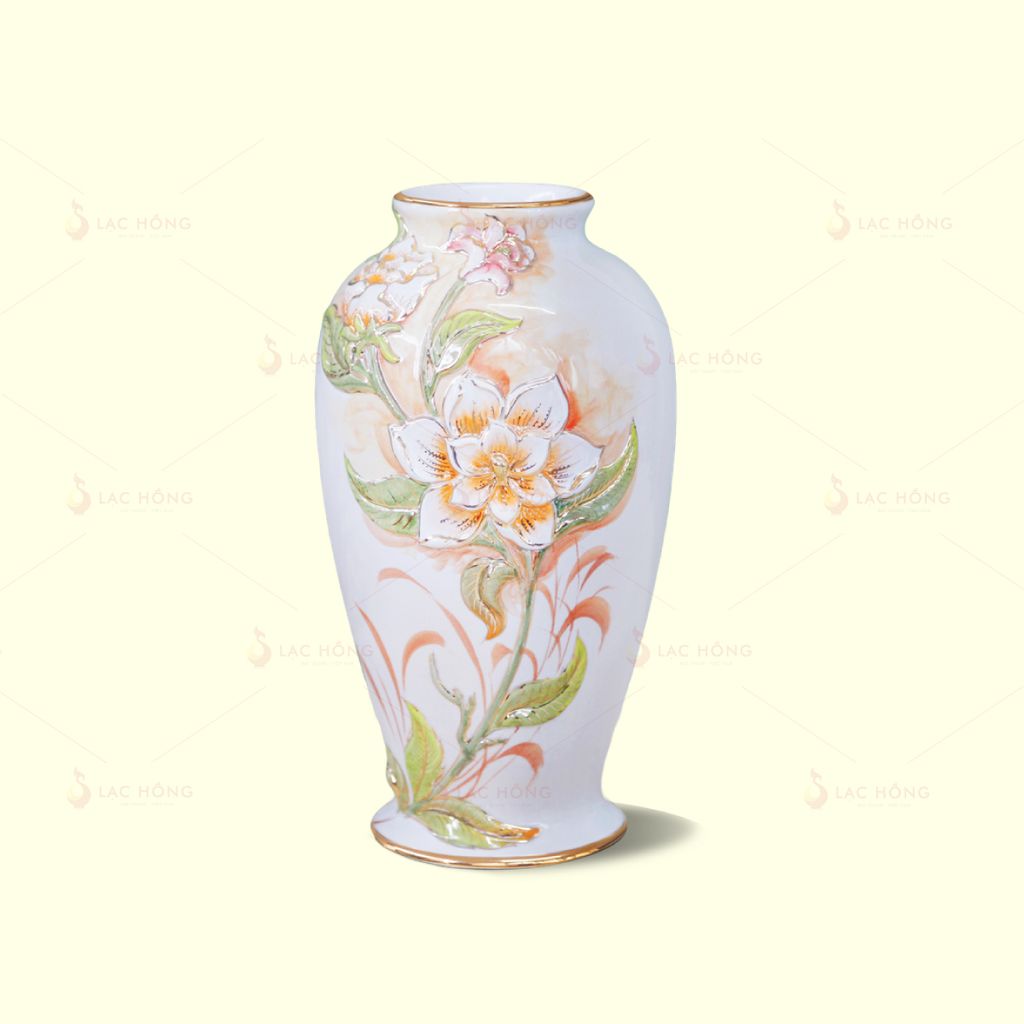 Bình Hoa Ngọc Xuân Hoàng Kim