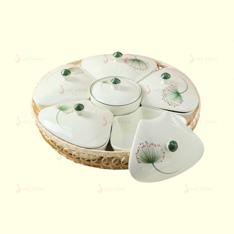  Bộ 6 Hũ Mứt Bồ Công Anh 