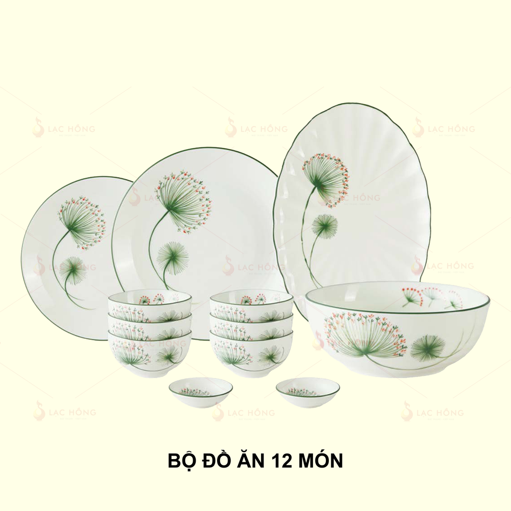 Bộ Đồ Ăn 12 Món Bồ Công Anh