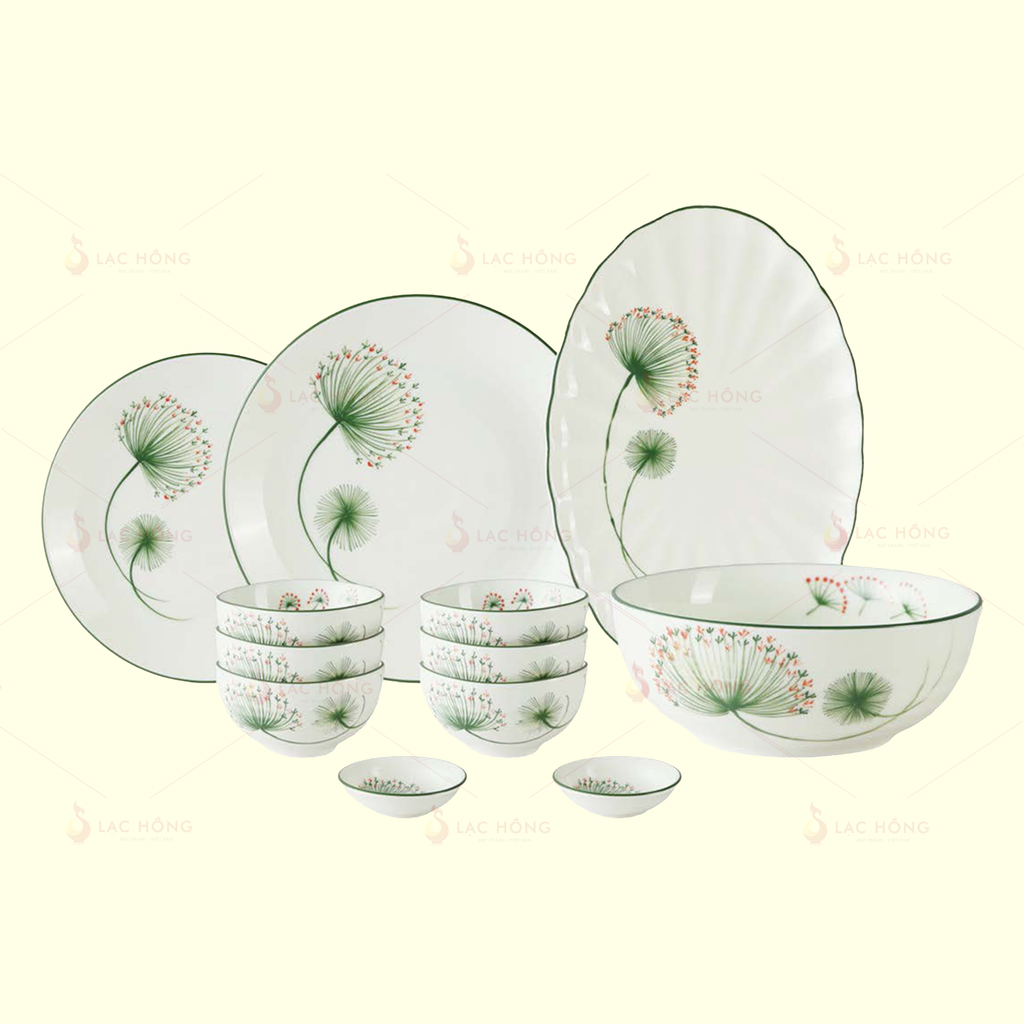 Bộ Đồ Ăn 12 Món Bồ Công Anh
