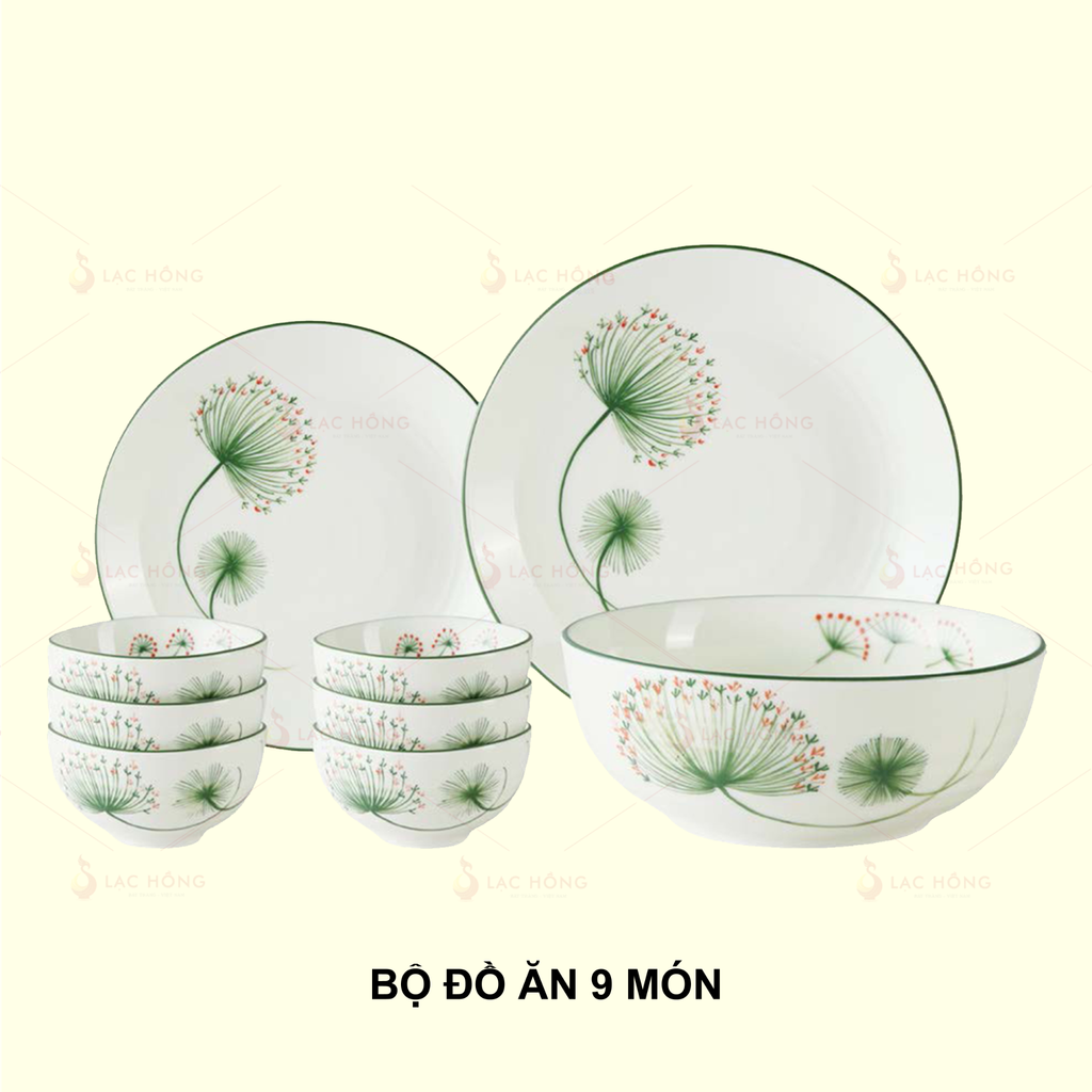 Bộ Đồ Ăn 9 Món Bồ Công Anh