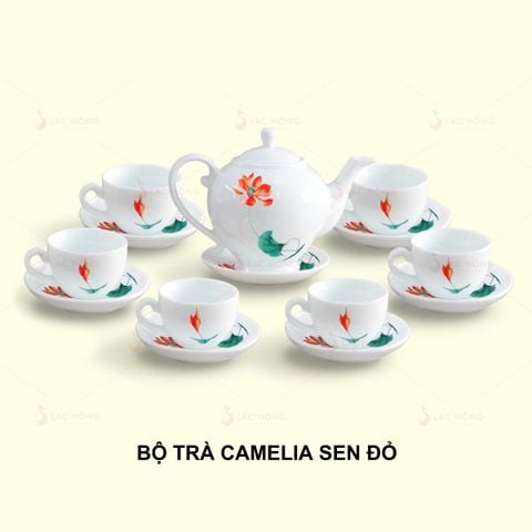 Bộ Trà Camelia Sen Đỏ 
