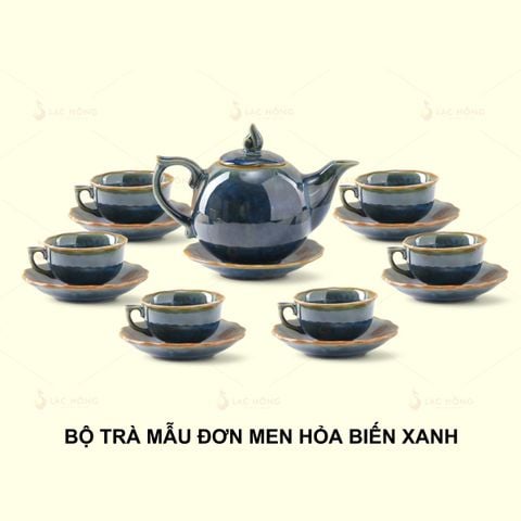  Bộ Trà Đài Các Men Hỏa Biến Xanh 