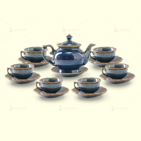  Bộ Trà Đài Các Men Hỏa Biến Xanh 