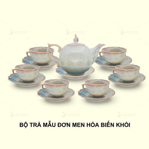  Bộ Trà Mẫu Đơn Men Hỏa Biến Khói 