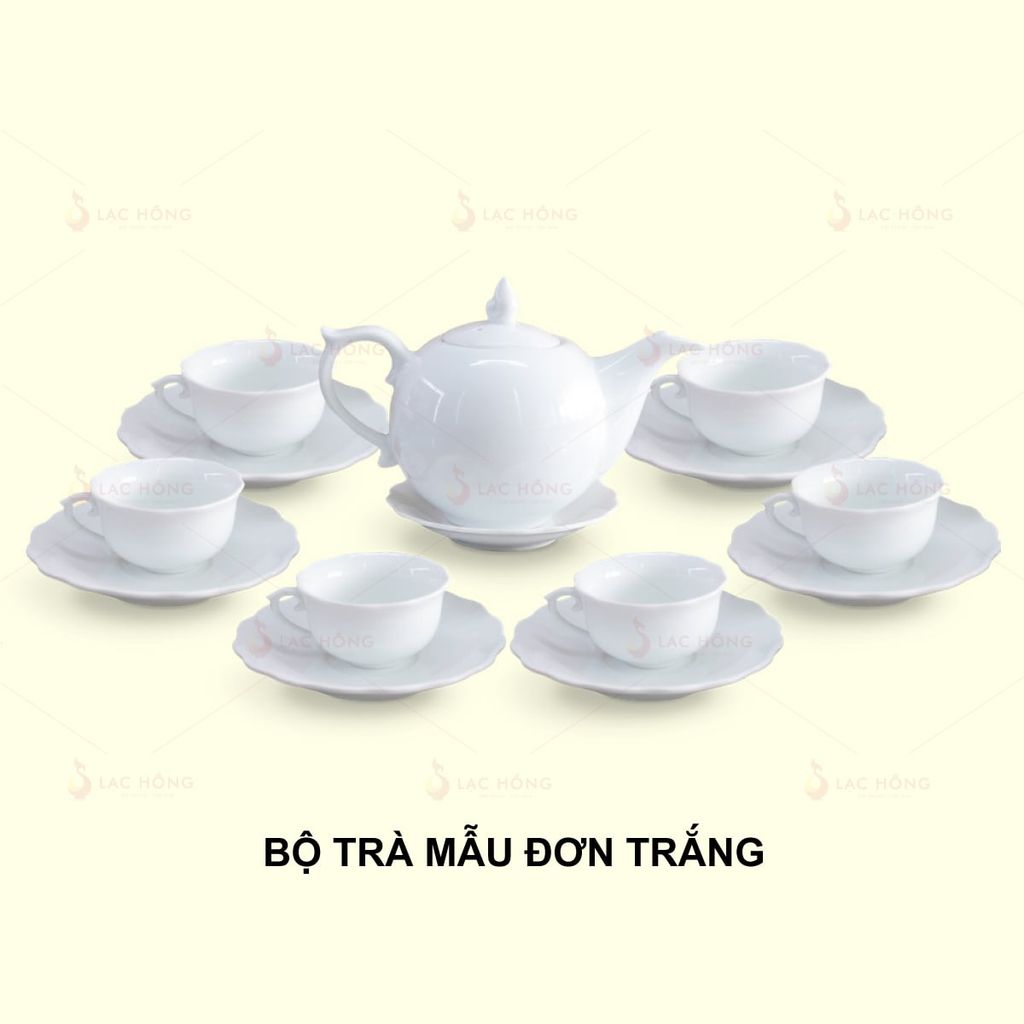 Bộ Trà Mẫu Đơn Trắng
